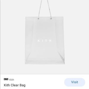 KITH CLEAR PVC BAG